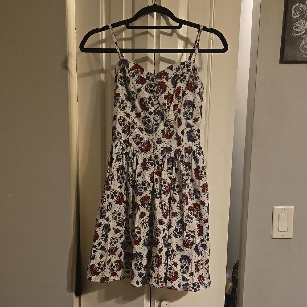 Floral Spaghetti Strap Dress